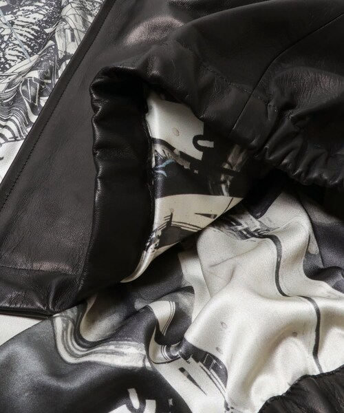 URBAN RESEARCH（アーバンリサーチ）の「『別注』semoh×URBAN RESEARCH　Horse Leather Jacket（テーラードジャケット・メンズ・BLACK・2/3）」の18枚目の写真