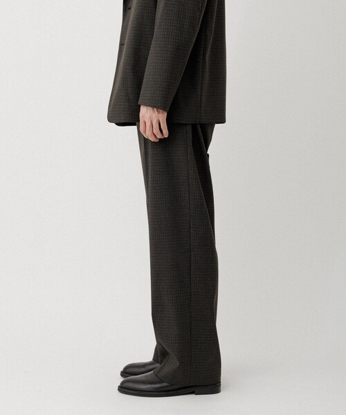 ADAM ET ROPE'(アダムエロペ)の「DELEGANT ストレートスラックス(スラックス・メンズ・ブラック/ダークブラウン/カーキ・L/M/S)」の22枚目の写真