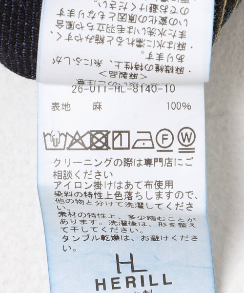 URBAN RESEARCH（アーバンリサーチ）の「HERILL　LinenDenim XXJacket（デニムジャケット・メンズ・Vintage w/Black VTG・2/3）」の18枚目の写真