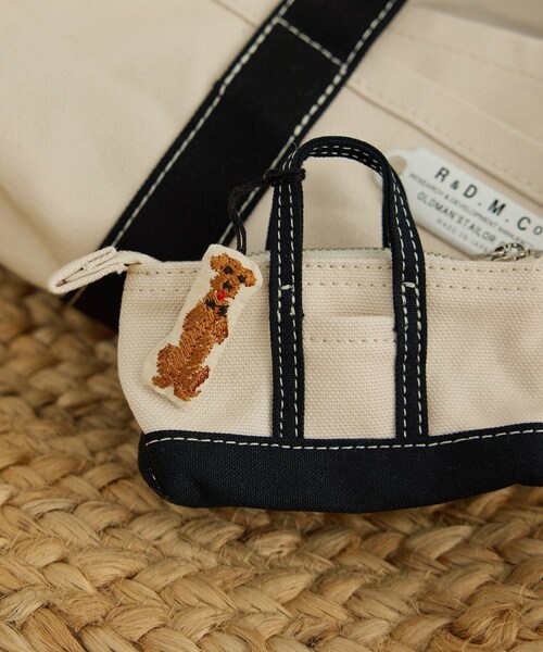 ADAM ET ROPE'（アダムエロペ）の「【J'aDoRe・一部店舗限定】【OLDMAN'S TAILOR】MINI MINI TOTE KEY RING（キーホルダー・レディース・キナリ・F）」の14枚目の写真