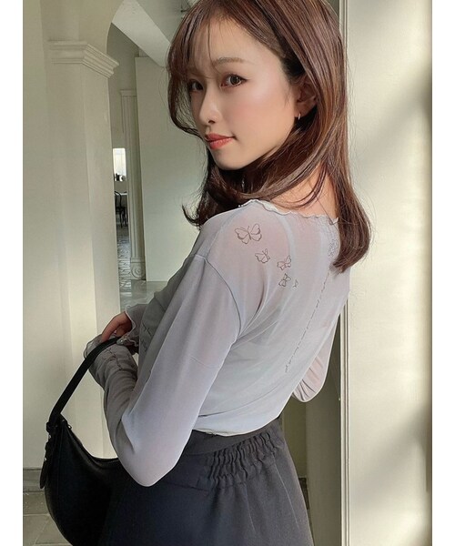 RESEXXY（リゼクシー）の「タトゥーシアートップス（その他トップス・レディース・グレー/ブラック/アイボリー・F）」の20枚目の写真