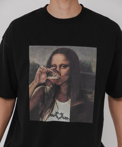 URBAN RESEARCH（アーバンリサーチ）の「LOVE LAGER LADY T-SHIRTS（Tシャツ/カットソー・メンズ・WHITE/BLACK・M/L/XL）」の12枚目の写真