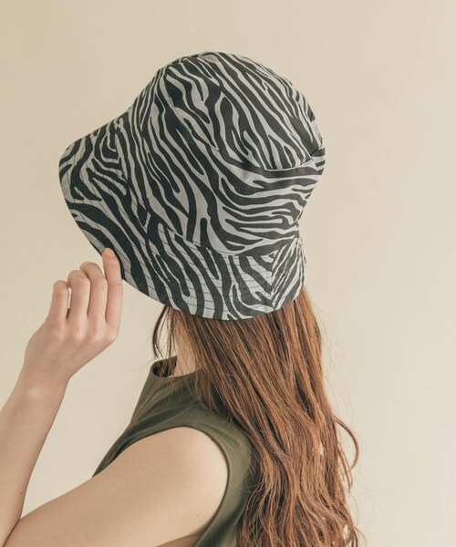 SMELLY（スメリー）の「リバーシブルプリントハット（ハット・レディース・IVO/BLK・-）」の9枚目の写真