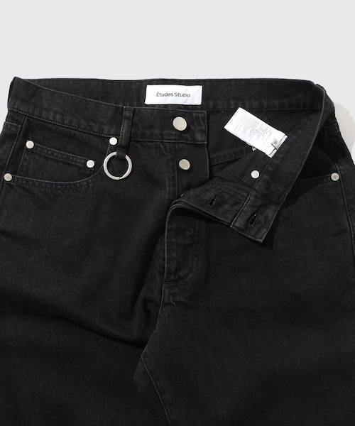 ADAM ET ROPE'(アダムエロペ)の「【Etudes Studio/エチュードストゥディオ】REGULAR JEANS TWIST(デニムパンツ・メンズ・ブラック・46/48)」の5枚目の写真