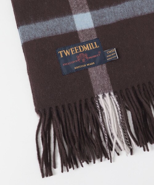 URBAN RESEARCH DOORS(アーバンリサーチドアーズ)の「『一部別注カラー』TWEED MILL Lambswool Stole(マフラー・レディース・Scone CHK/BLU/GRN/CHOCOLATE/McKeller/別注C/GRY/別注T/CHK・Free)」の14枚目の写真