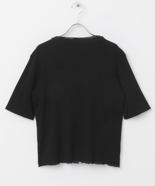 URBAN RESEARCH ROSSO（アーバンリサーチロッソ）の「ラメシアーカットソー（Tシャツ/カットソー・レディース・OFF/MAUVE/BLACK・FREE）」の17枚目の写真