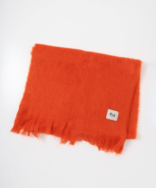 URBAN RESEARCH（アーバンリサーチ）の「814 Ezcaray　SHAWL LISO（マフラー・メンズ・BLK/BLUE/ORANGE・Free）」の9枚目の写真