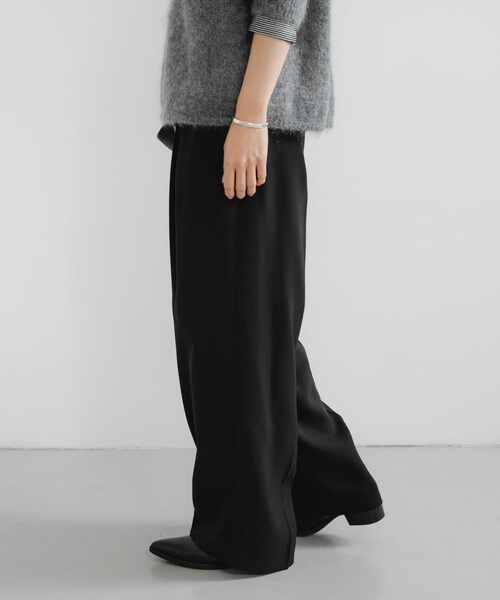 URBAN RESEARCH（アーバンリサーチ）の「ダブルクロスキュプラパンツ（その他パンツ・レディース・BROWN/BLACK/NAVY・36/38/40/42）」の7枚目の写真