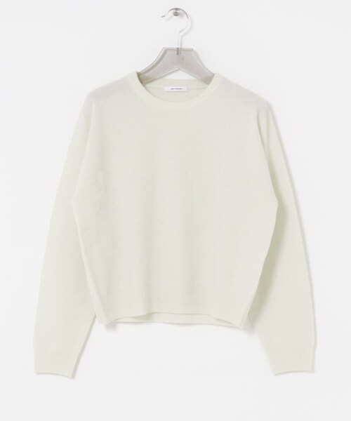 URBAN RESEARCH(アーバンリサーチ)の「ウール100 クルーネックソフトニット(ニット/セーター・レディース・OFF WHITE/BLUE/GRAY/BLACK・Free)」の13枚目の写真
