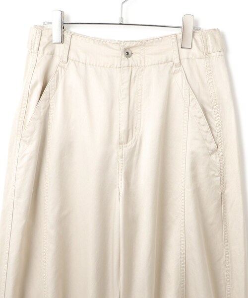 ADAM ET ROPE'（アダムエロペ）の「ピグメントダイエッグパンツ（その他パンツ・レディース・チャコール/オフホワイト・36/38）」の9枚目の写真