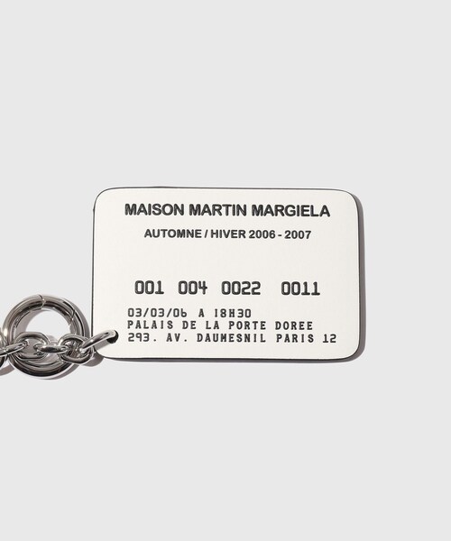 ADAM ET ROPE'(アダムエロペ)の「【Maison Margiela/メゾン マルジェラ】KEYRING CARD(カードケース・レディース・ブラック・F)」の6枚目の写真