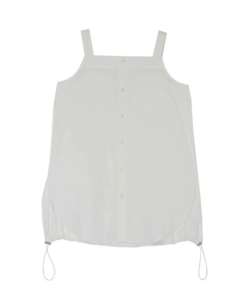 UN3D.（アンスリード）の「LAYERED SHIRT CAMISOLE（キャミソール・レディース・ホワイト/ミックス・36/38）」の19枚目の写真