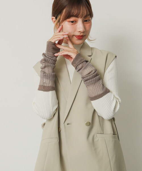 SENSE OF PLACE by URBAN RESEARCH(センスオブプレイスバイアーバンリサーチ)の「アソートアームウォーマー(ベルト・レディース・ORANGE/BLACK/BROWN/GRAY/GREEN・one)」の3枚目の写真