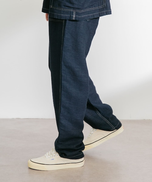 URBAN RESEARCH Sonny Label（アーバンリサーチサニーレーベル）の「WHEIR　イージーファティーグパンツ（デニムパンツ・メンズ・WA/NB・M/L）」の4枚目の写真