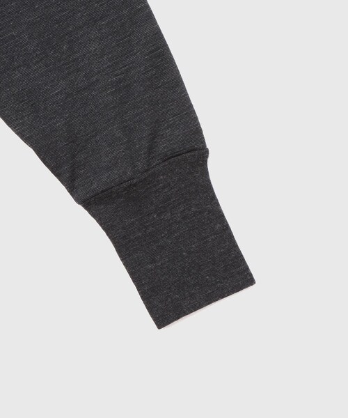 ADAM ET ROPE'(アダムエロペ)の「【BATONER for WILD LIFE TAILOR】WOOL 天竺LS ニットポロ(ポロシャツ・メンズ・ブラック系・2/3/4)」の14枚目の写真