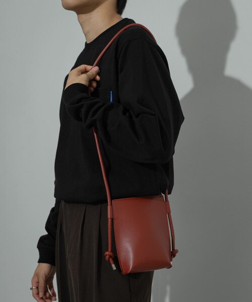 SENSE OF PLACE by URBAN RESEARCH（センスオブプレイスバイアーバンリサーチ）の「コードショルダーバッグ（ショルダーバッグ・メンズ・ORANGE/BLACK/GRAY/GREEN・one）」の5枚目の写真