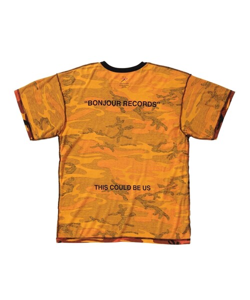 bonjour records(ボンジュールレコーズ)の「This Could Be Us/ディス・クドゥ・ビー・アス for bonjour records LOST IN TRANSLATION T-Shirt(Tシャツ/カットソー・レディース・オレンジ系・L/M/XL)」の15枚目の写真