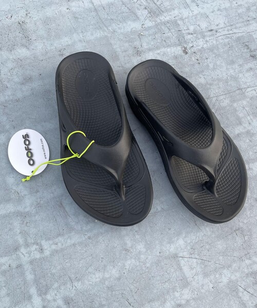 URBAN RESEARCH DOORS（アーバンリサーチドアーズ）の「OOFOS　OOriginal（サンダル・レディース・NeptuneBlu/Black/Nomad/Slate・6/7）」の11枚目の写真