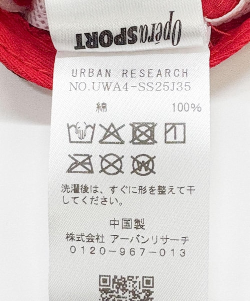 URBAN RESEARCH（アーバンリサーチ）の「OperaSPORT　ELYNA CAP（キャップ・レディース・Red・-）」の14枚目の写真