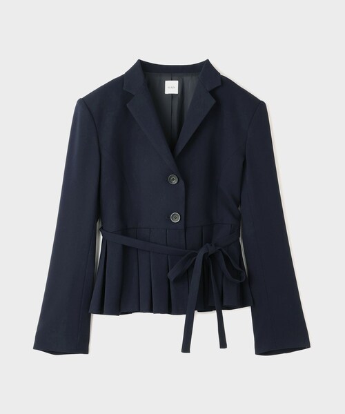 ROPE'（ロペ）の「【一部店舗限定】【REALM（レルム）】PEPLUM JACKET｜ジャケット　26SS（テーラードジャケット・レディース・ネイビー/ベージュ・36/38）」の22枚目の写真