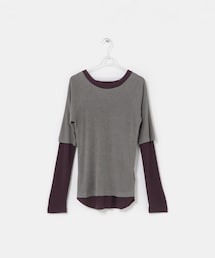LAATO | layered color tee(Tシャツ/カットソー)