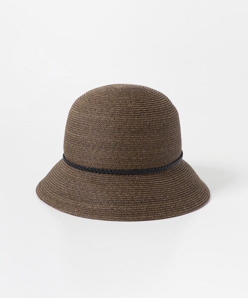 URBAN RESEARCH（アーバンリサーチ）の「IRIS47　modern hat（ハット・レディース・BROWN・-）」の3枚目の写真