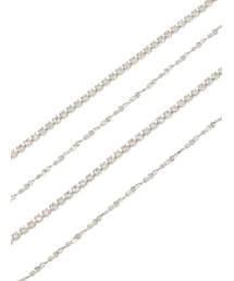 LAGUNAMOON | ミックスチェーン4連ショートネックレス(ネックレス)