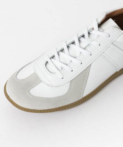 SENSE OF PLACE by URBAN RESEARCH（センスオブプレイスバイアーバンリサーチ）の「GERMAN TRAINER　GERMAN TRAINER（スニーカー・メンズ・BLACK/WHITE・41/42/43）」の10枚目の写真