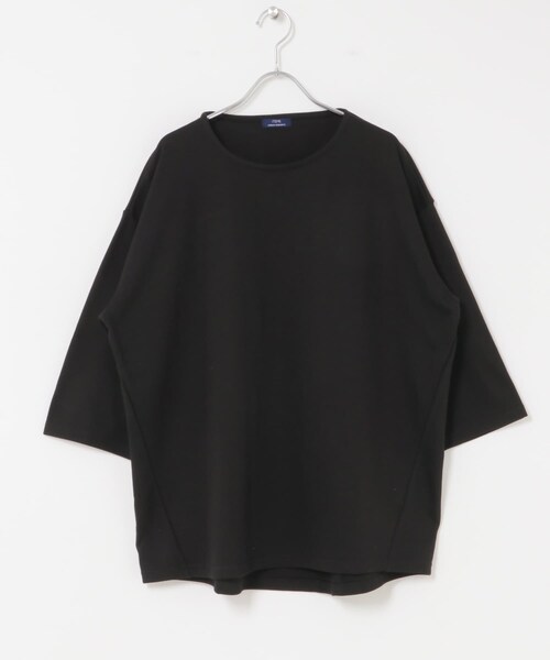 ITEMS URBANRESEARCH(アイテムズ アーバンリサーチ)の「TCポンチ 7分袖 カットソー(Tシャツ/カットソー・メンズ・WHITE/BLACK/D.BROWN/D.PINK・M/L)」の11枚目の写真