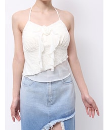 EATME | カップ付コサージュキャミソール(キャミソール)