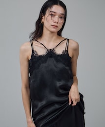 ADAM ET ROPE' | リバーレース2WAYキャミソール(キャミソール)