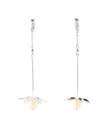 MERCURYDUO | 淡水パールフラワーフォールイヤリング(イヤリング)