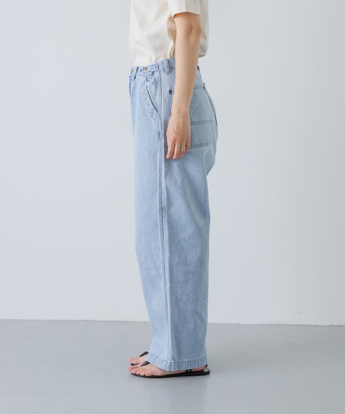 かぐれ（カグレ）の「ordinary fits　BELL PANTS（デニムパンツ・レディース・BLEACH・28/30）」の12枚目の写真