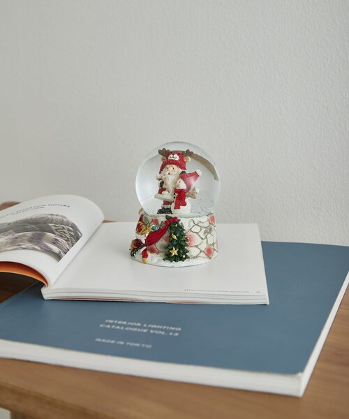 URBAN RESEARCH DOORS(アーバンリサーチドアーズ)の「Mark's スノードームM(インテリア雑貨・メンズ・サンタ・スノーマン・M)」の3枚目の写真