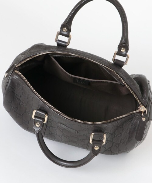 URBAN RESEARCH（アーバンリサーチ）の「VINTAGE　グッチ00SGGシマレザーミニボストン（ボストンバッグ・レディース・-・-）」の6枚目の写真