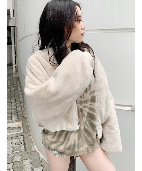 GYDA（ジェイダ）の「リバーシブルエコファーoriginal color MA-1 
