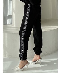 GYDA | GYDA x DC サイドLOGOラインスウェットジョガーパンツ(スウェットパンツ)