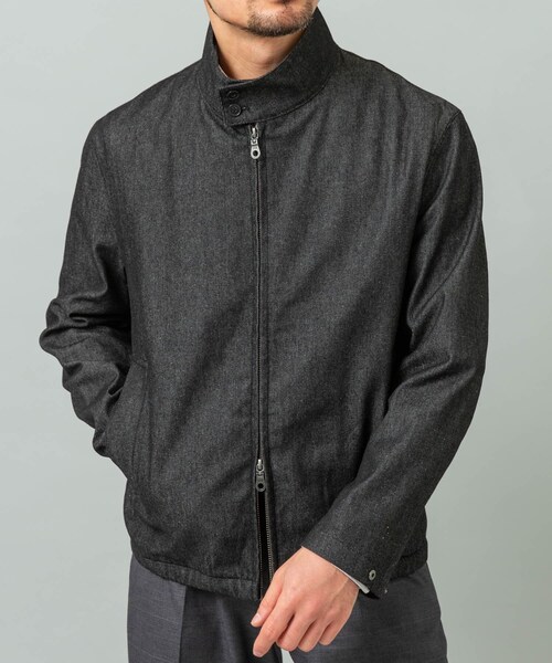 URBAN RESEARCH ROSSO（アーバンリサーチロッソ）の「『WEB限定』デニムスタンドブルゾン（ブルゾン・メンズ・INDIGO/BLACK/D.BLACK・M/L）」の10枚目の写真