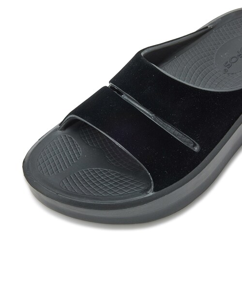 ROPE' PICNIC（ロペピクニック）の「【OOFOS/ウーフォス】OOmega OOahh Limited/公式サイト限定（サンダル・レディース・ブラック・23.0/24.0）」の13枚目の写真