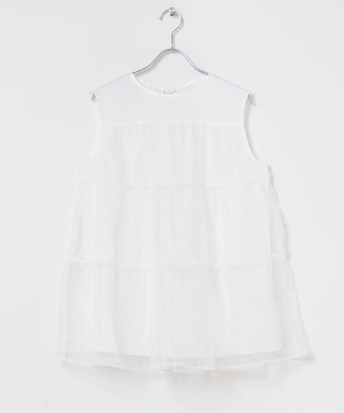 URBAN RESEARCH ROSSO（アーバンリサーチロッソ）の「シアードットティアードブラウス（シャツ/ブラウス・レディース・NAVY/WHITE・Free）」の15枚目の写真