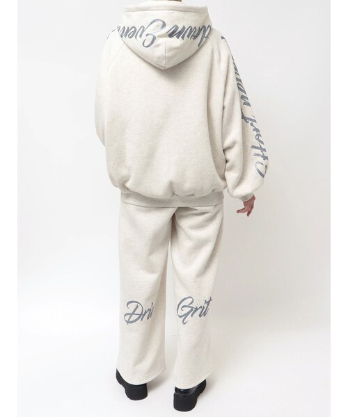 EVRIS（エヴリス）の「【PSYCHIC FEVER × EVRIS】シャイニースウェット SET UP（パーカー・レディース・グレー/ブラック/マスタード・S/M）」の7枚目の写真