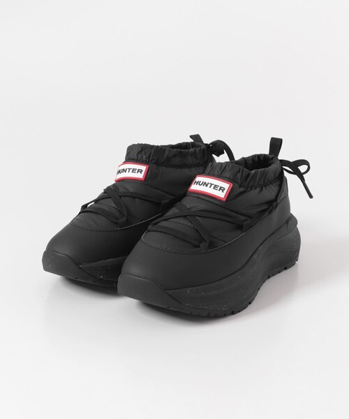 URBAN RESEARCH DOORS(アーバンリサーチドアーズ)の「HUNTER GRIP PUFF LACE SLIPON(レインシューズ・レディース・BLACK/WHITE・4/5)」の11枚目の写真