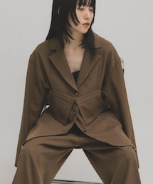 KBF | ビスチェSETテーラードジャケット(テーラードジャケット)