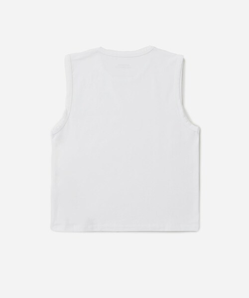 Saturdays NYC（サタデーズ ニューヨークシティ ）の「Martha Muscle Tank Top（タンクトップ・レディース・ホワイト/ネイビー/パープル・M/S）」の8枚目の写真
