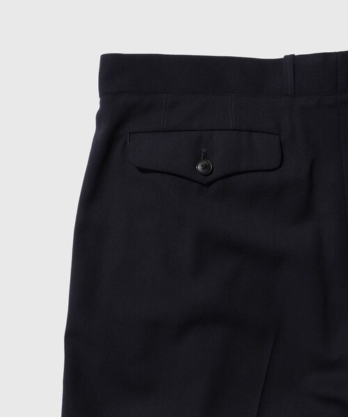 ADAM ET ROPE'(アダムエロペ)の「【HEUGN/ユーゲン】UTAH French wool 2pq(スラックス・メンズ・ネイビー・1/2/3/4)」の9枚目の写真