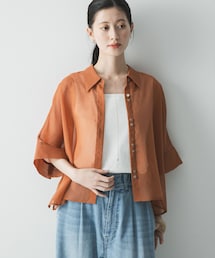 URBAN RESEARCH | ハーフスリーブシアーショートシャツ(シャツ/ブラウス)