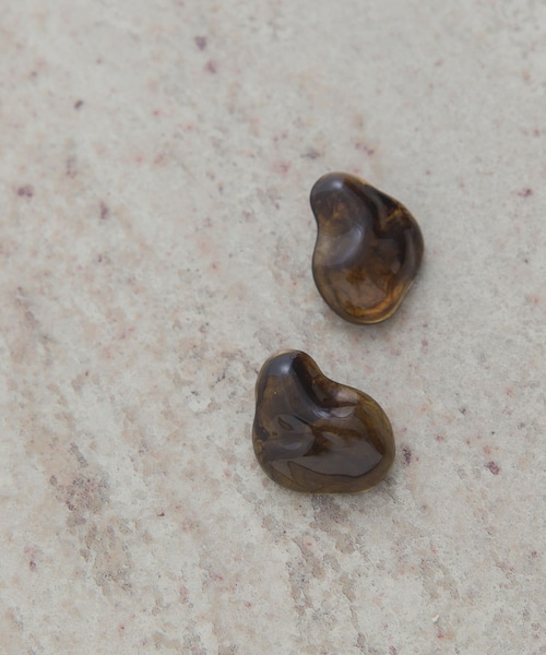 URBAN RESEARCH DOORS(アーバンリサーチドアーズ)の「PILGRIM EARRING(ピアス(両耳用)・レディース・brown/black・One)」の2枚目の写真