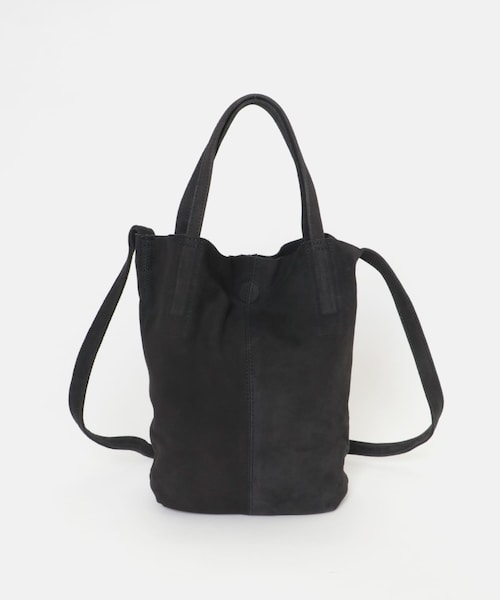 URBAN RESEARCH(アーバンリサーチ)の「Morphee 2WAY SMALL TOTE(トートバッグ・メンズ・CHARCOAL/DARK CHOCO・SS)」の2枚目の写真