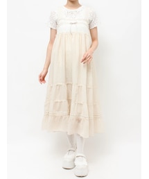 merry jenny | petit flower sheer switchワンピース(ワンピース)