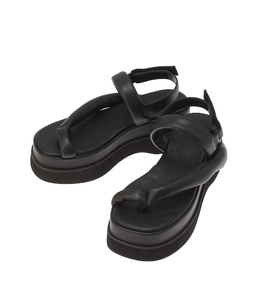 ELENDEEK（エレンディーク）の「THONG SANDAL（サンダル・レディース・オフホワイト/ブラック/ベージュ・37/38）」の6枚目の写真